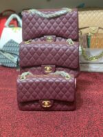 Chanel Quilted Lambskin Mini Square Classic Flap Bag - Image 5